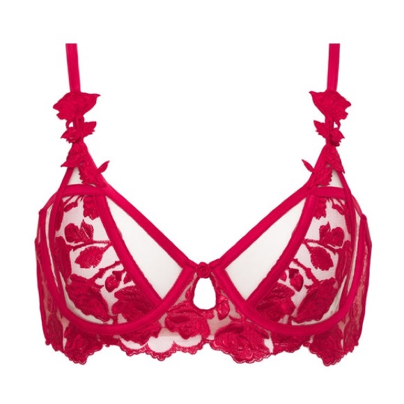 NWT Romantic Roses Underwire Bra - for love and lemons - S - Picture 6 of 14